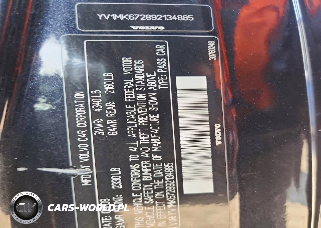 2009 Volvo C30 T5 VIN:YV1MK672892134885 - 12