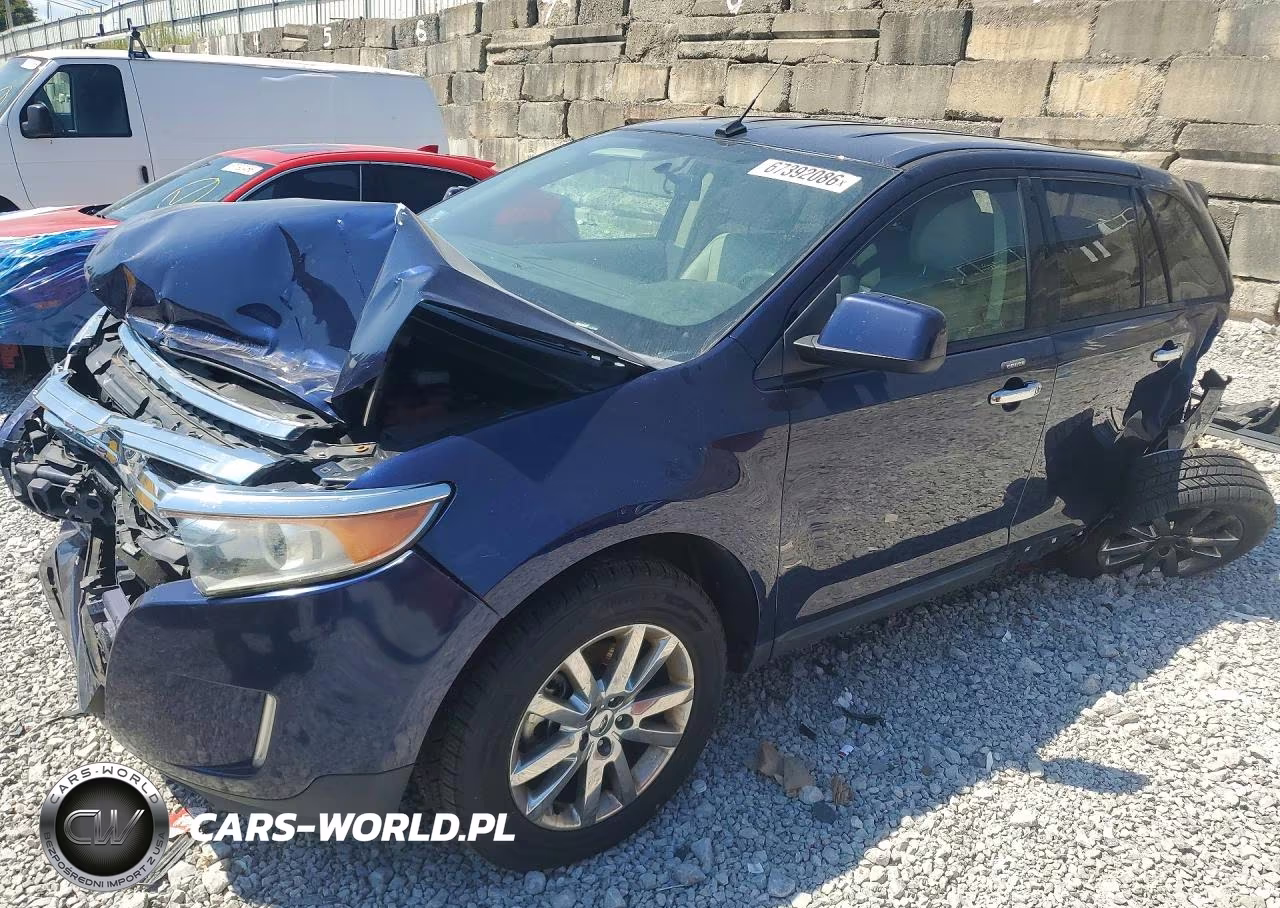 2011 Ford Edge Sel VIN:2FMDK4JCXBBA52342 - 1