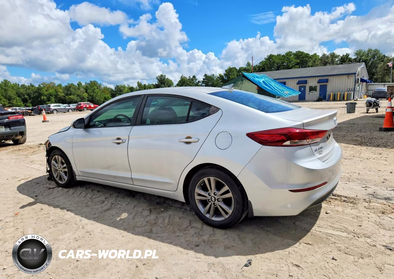 2017 Hyundai Elantra Se VIN:KMHD84LF7HU059869 - 2