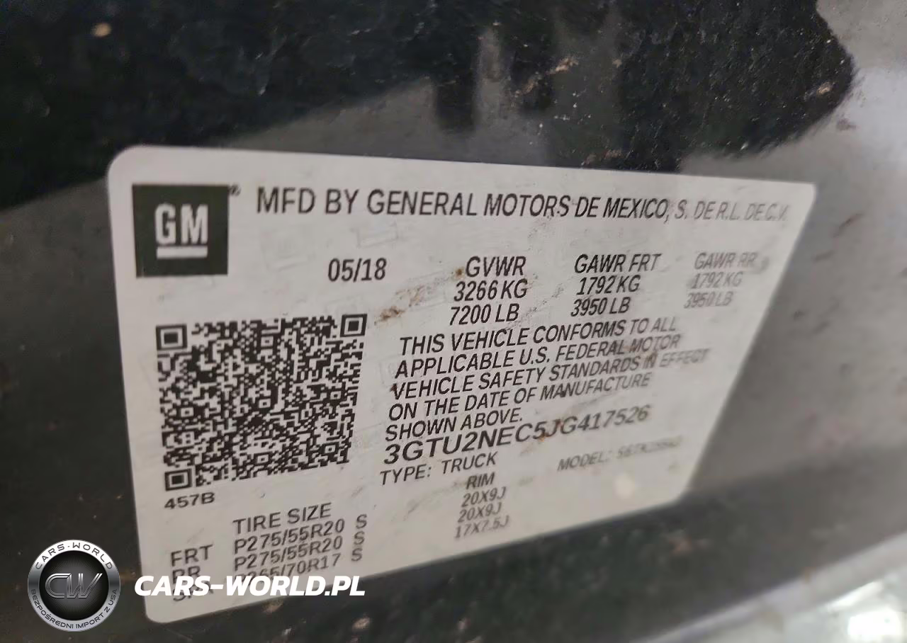 2018 GMC Sierra K1500 Slt VIN:3GTU2NEC5JG417526 - 12