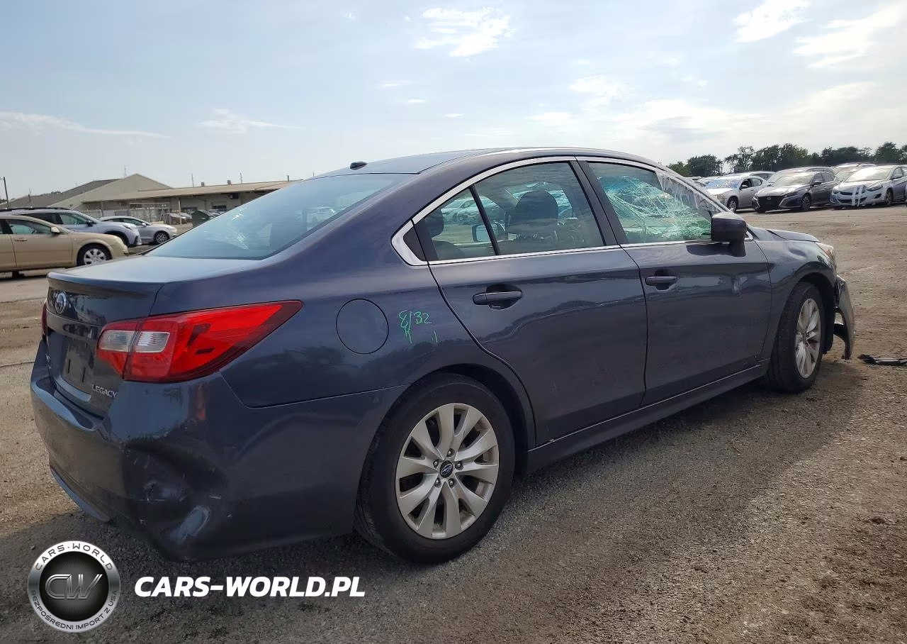 2015 Subaru Legacy 2.5I Premium VIN:4S3BNBD60F3057455 - 3