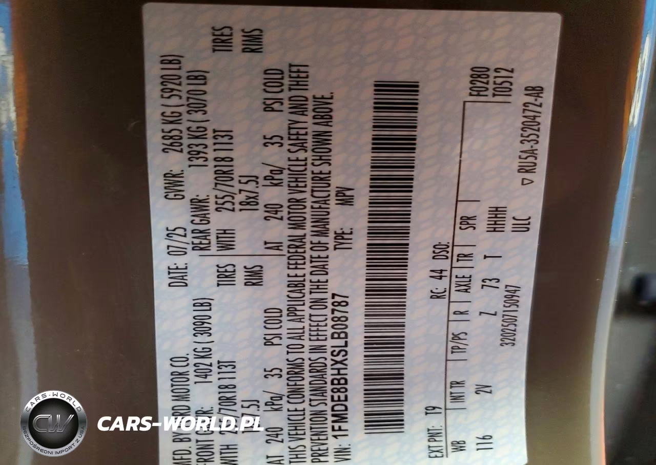 2025 Ford Bronco Outer Banks VIN:1FMDE8BHXSLB08787 - 12