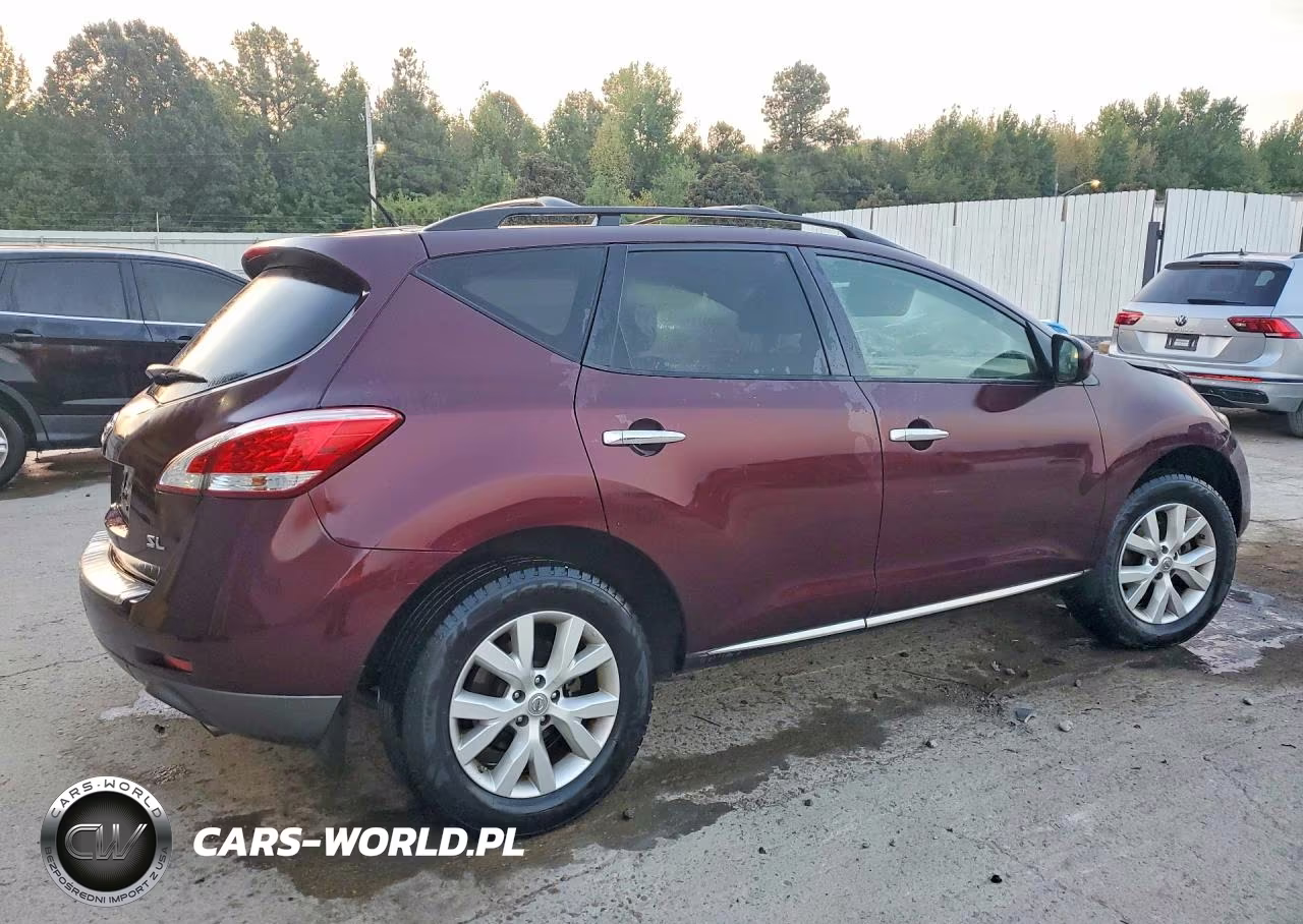 2014 Nissan Murano Sl VIN:JN8AZ1MU6EW410713 - 3