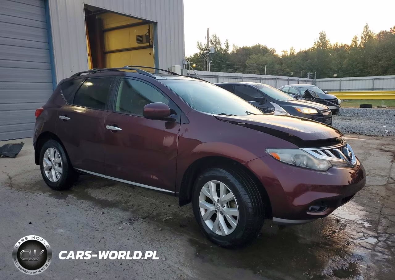2014 Nissan Murano Sl VIN:JN8AZ1MU6EW410713 - 4