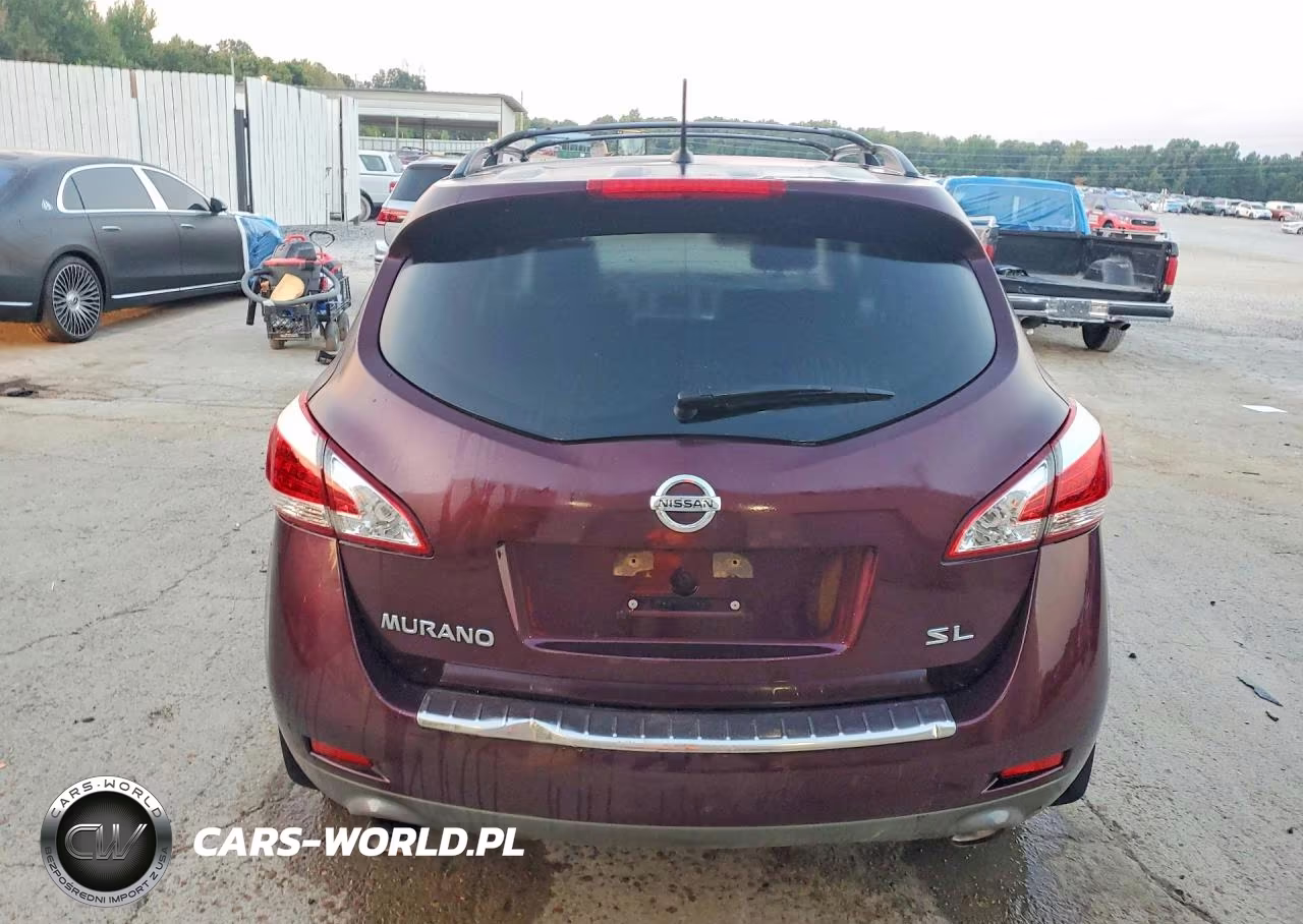 2014 Nissan Murano Sl VIN:JN8AZ1MU6EW410713 - 6