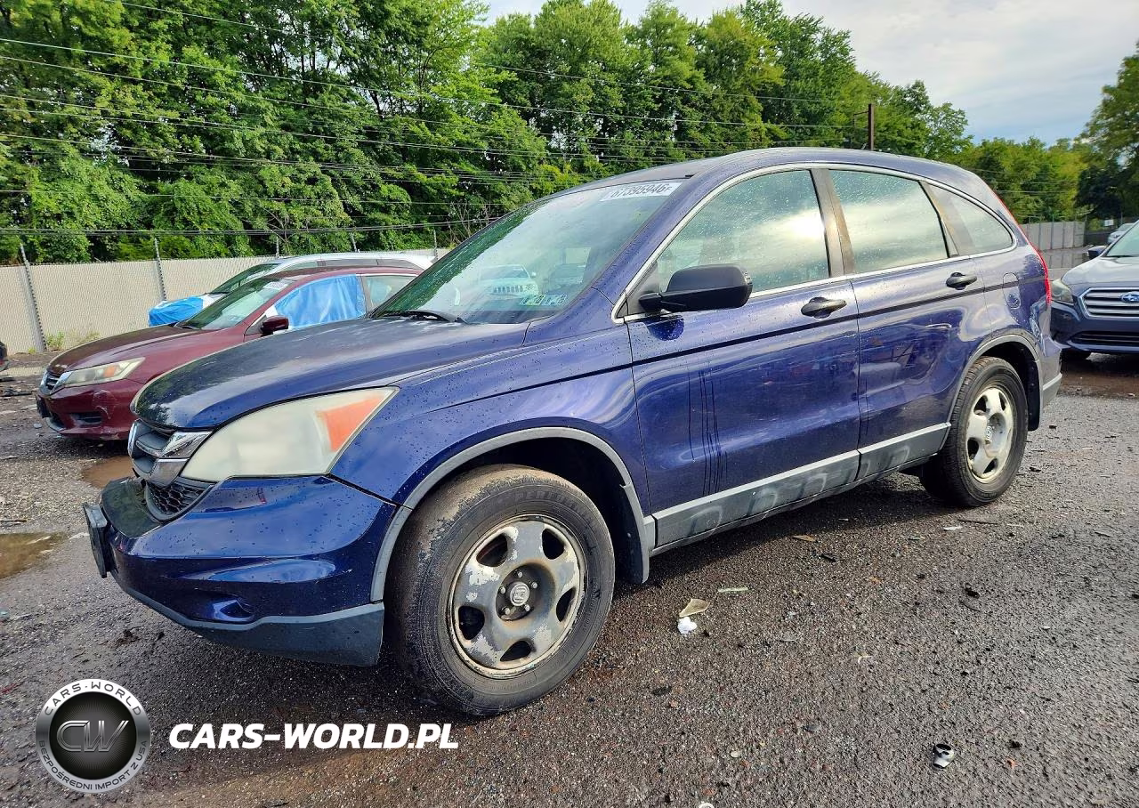 2011 Honda Cr-V Lx VIN:5J6RE4H33BL047131 - 1