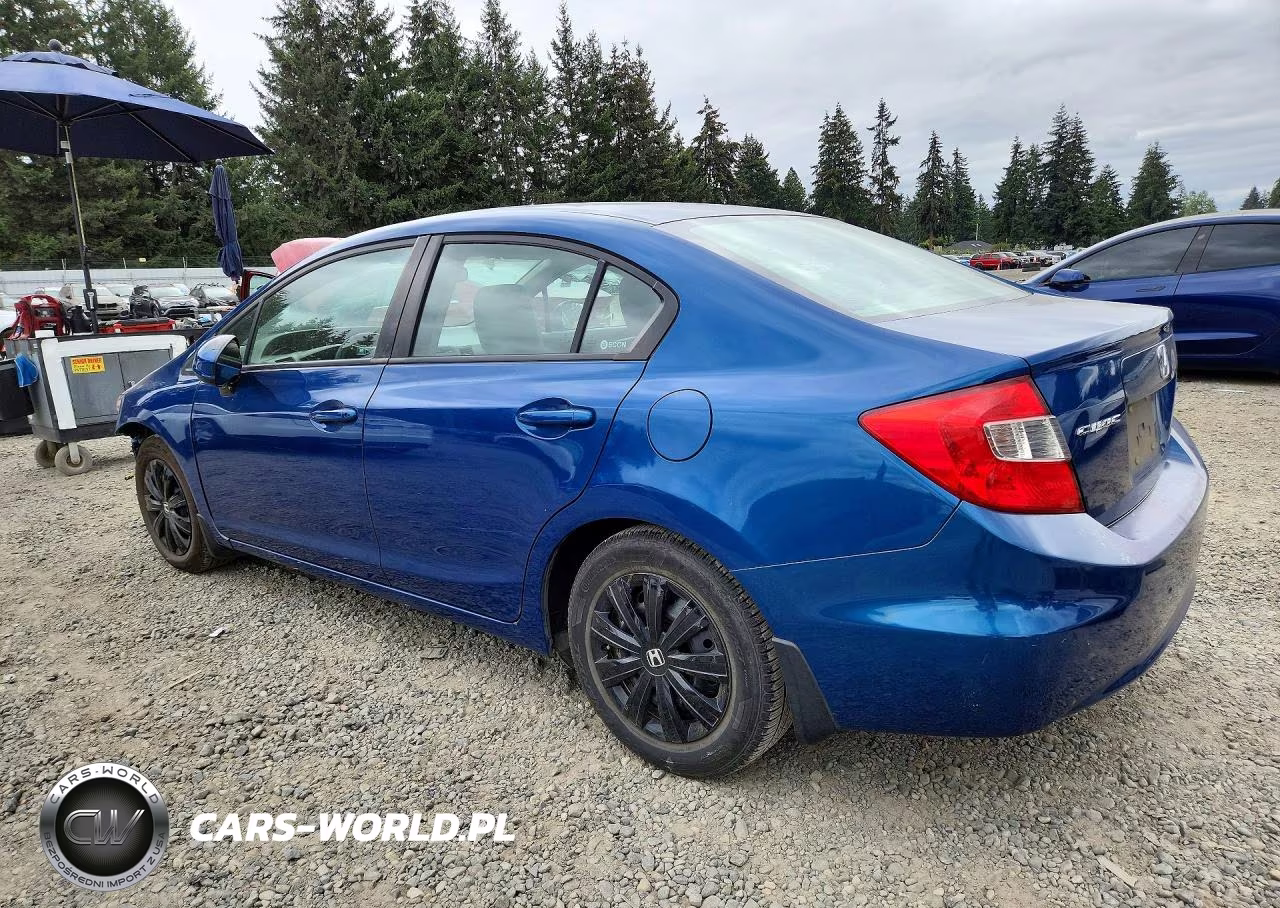 2012 Honda Civic Lx VIN:2HGFB2F54CH503616 - 2
