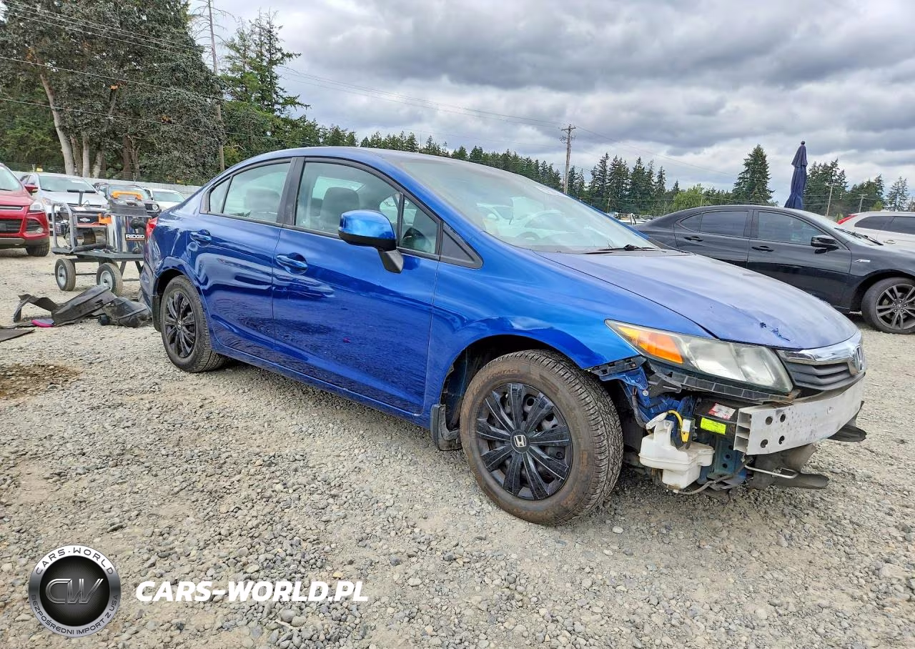 2012 Honda Civic Lx VIN:2HGFB2F54CH503616 - 4