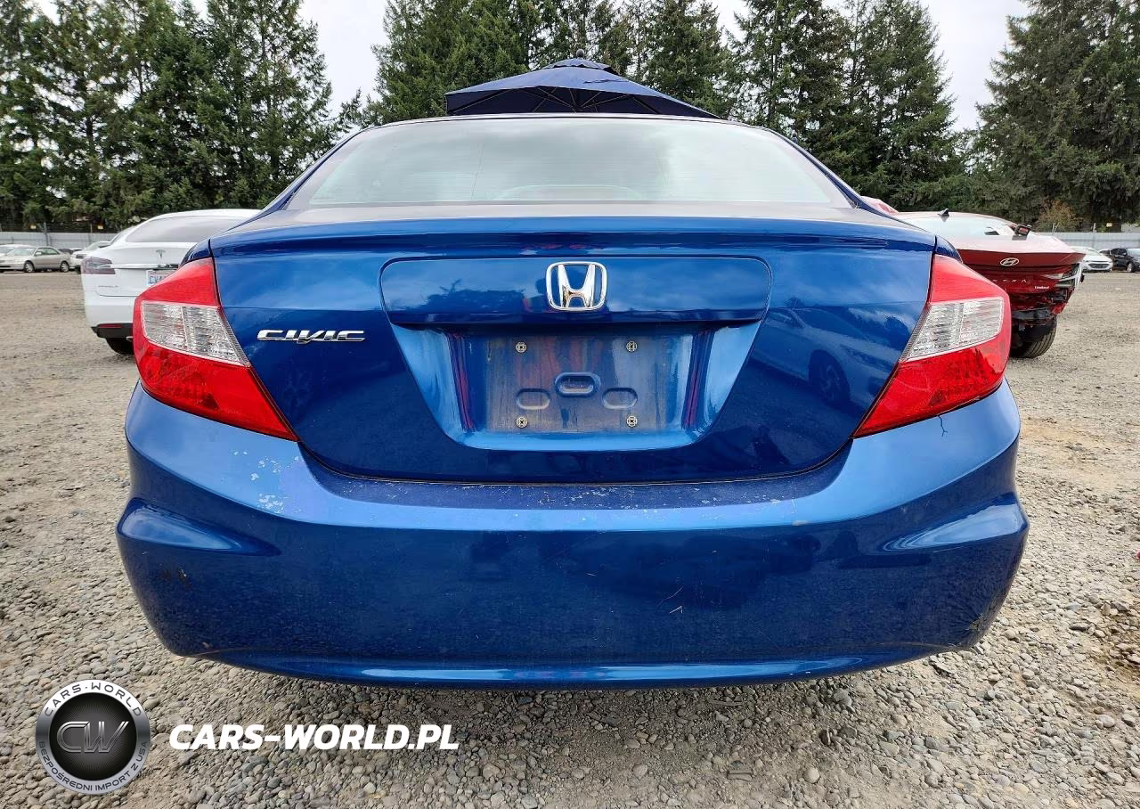 2012 Honda Civic Lx VIN:2HGFB2F54CH503616 - 6