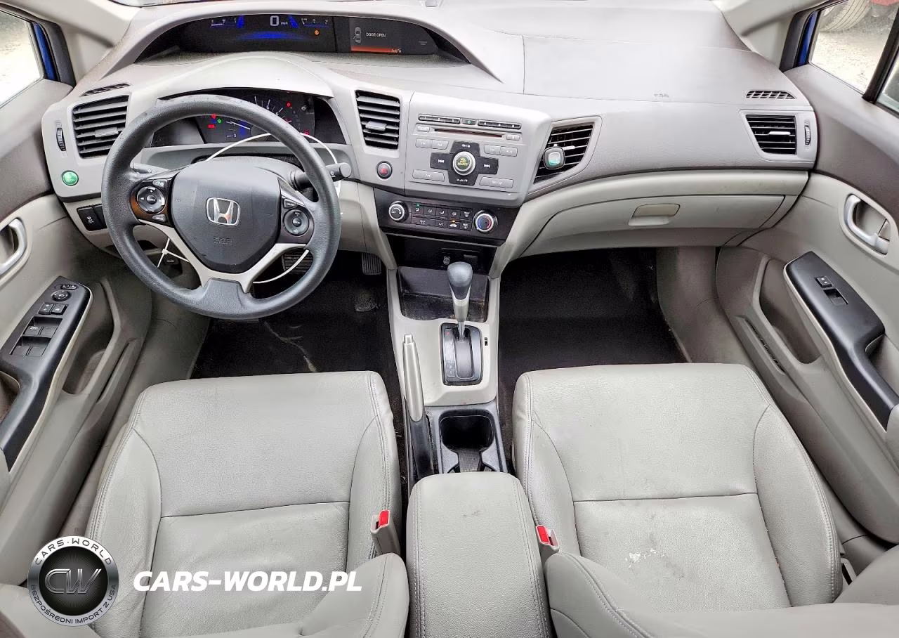 2012 Honda Civic Lx VIN:2HGFB2F54CH503616 - 8