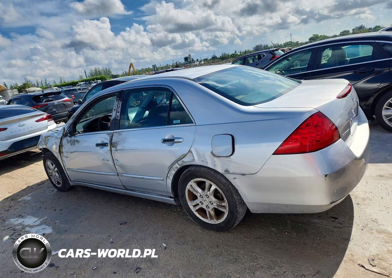 2007 Honda Accord Ex VIN:1HGCM56777A044117 - 2