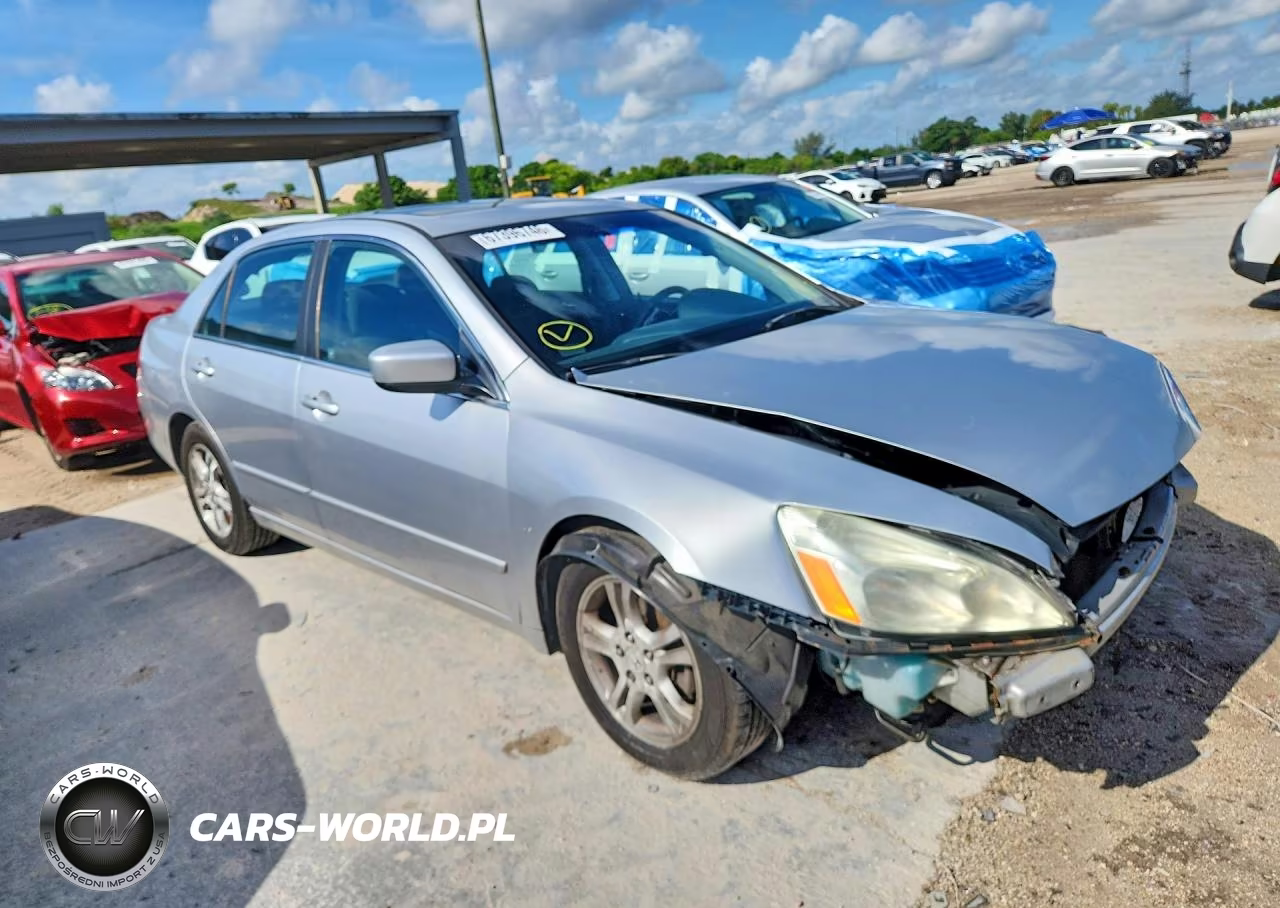 2007 Honda Accord Ex VIN:1HGCM56777A044117 - 4