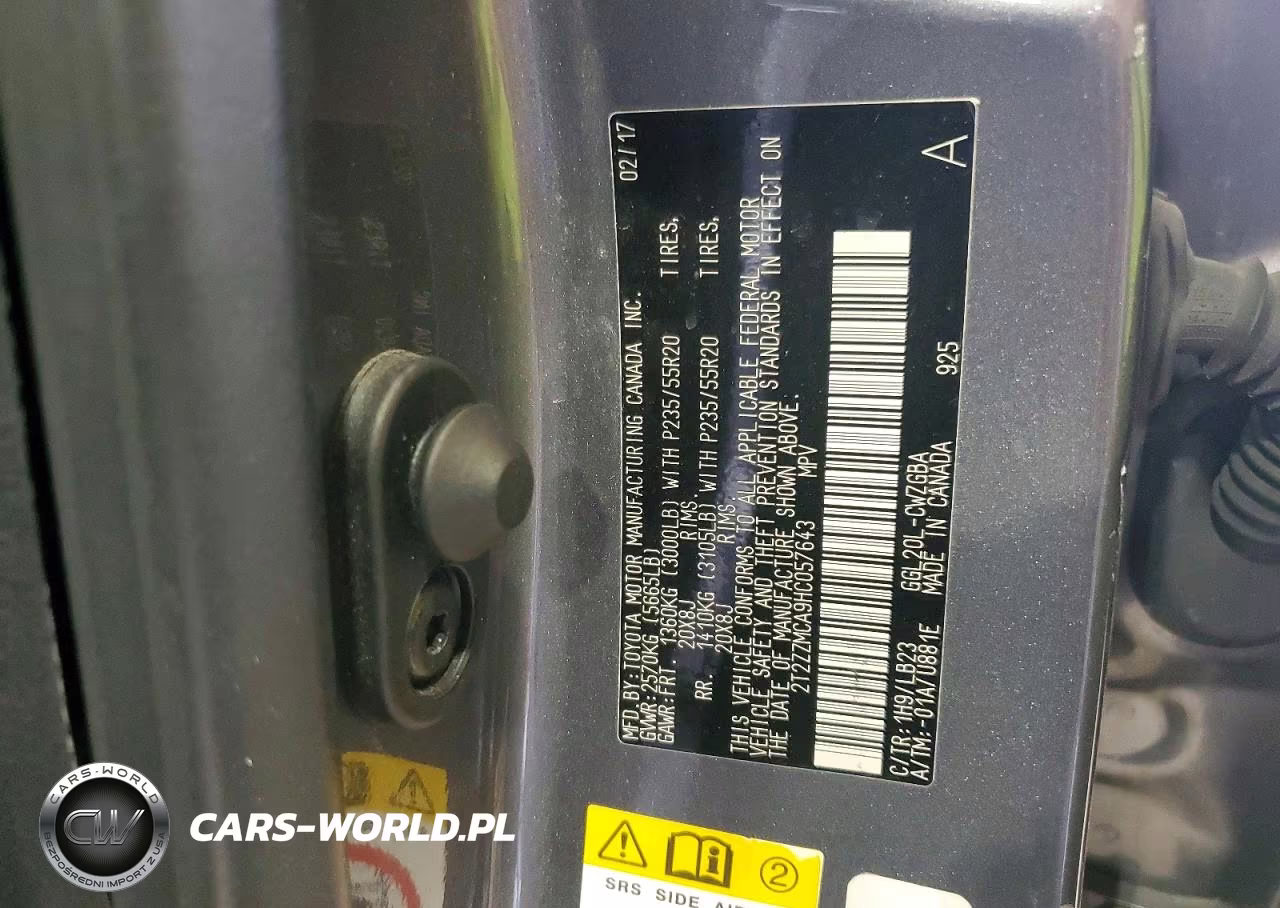 2017 Lexus Rx 350 Base VIN:2T2ZZMCA9HC057643 - 12