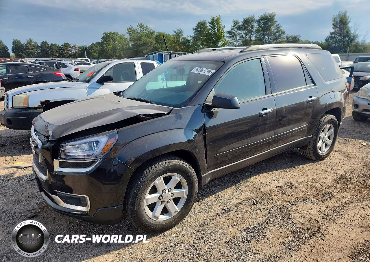 2015 GMC Acadia Sle VIN:1GKKRPKD7FJ281020 - 1