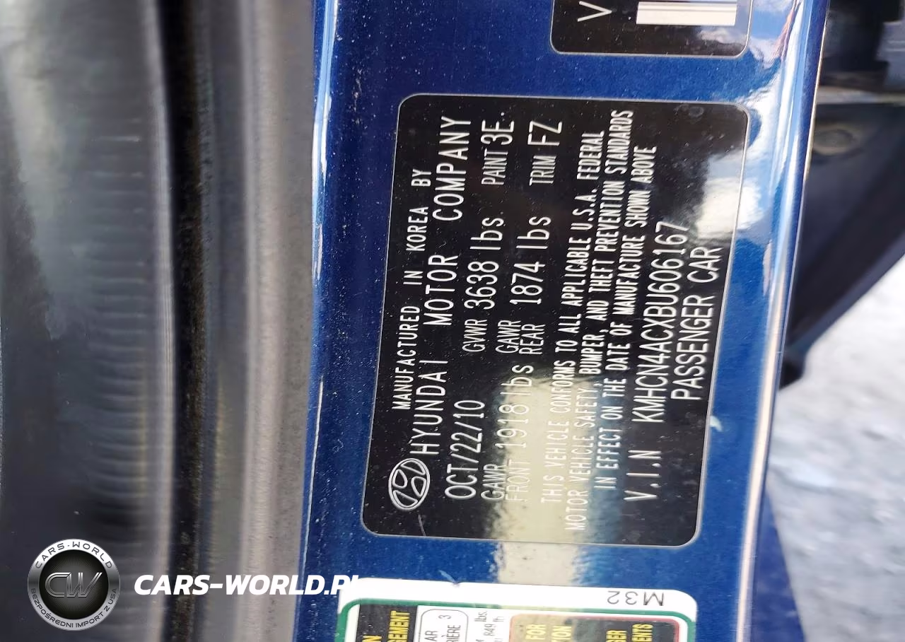 2011 Hyundai Accent Gls VIN:KMHCN4ACXBU606167 - 12