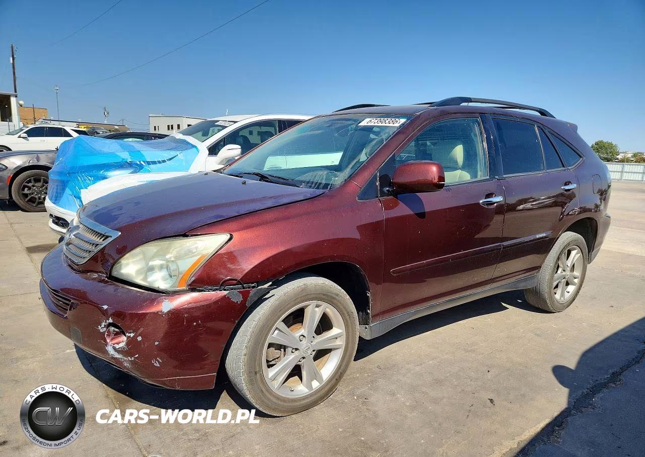 2008 Lexus Rx 400H VIN:JTJHW31UX82850719 - 1
