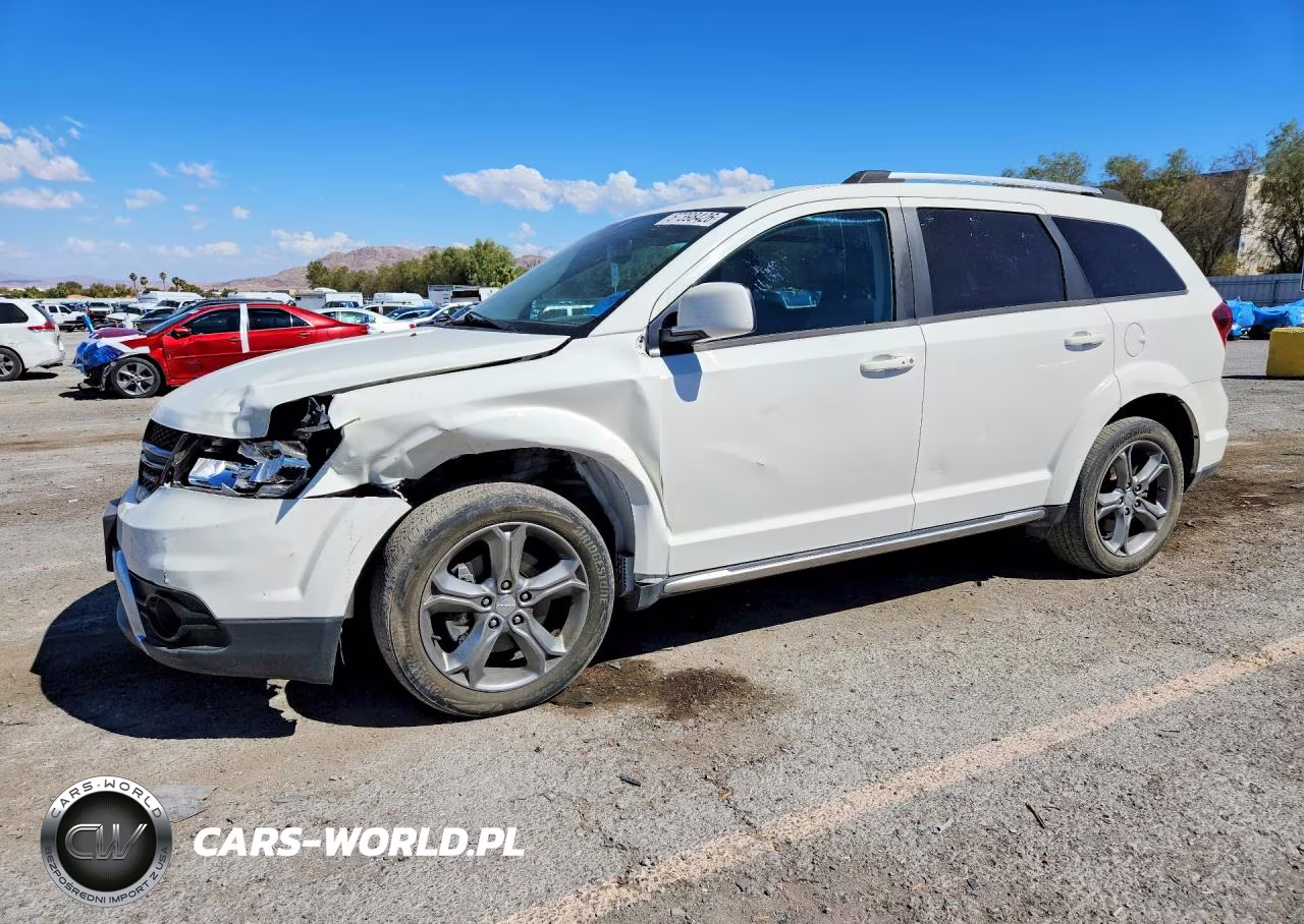 2017 Dodge Journey Crossroad VIN:3C4PDCGG3HT603109 - 1