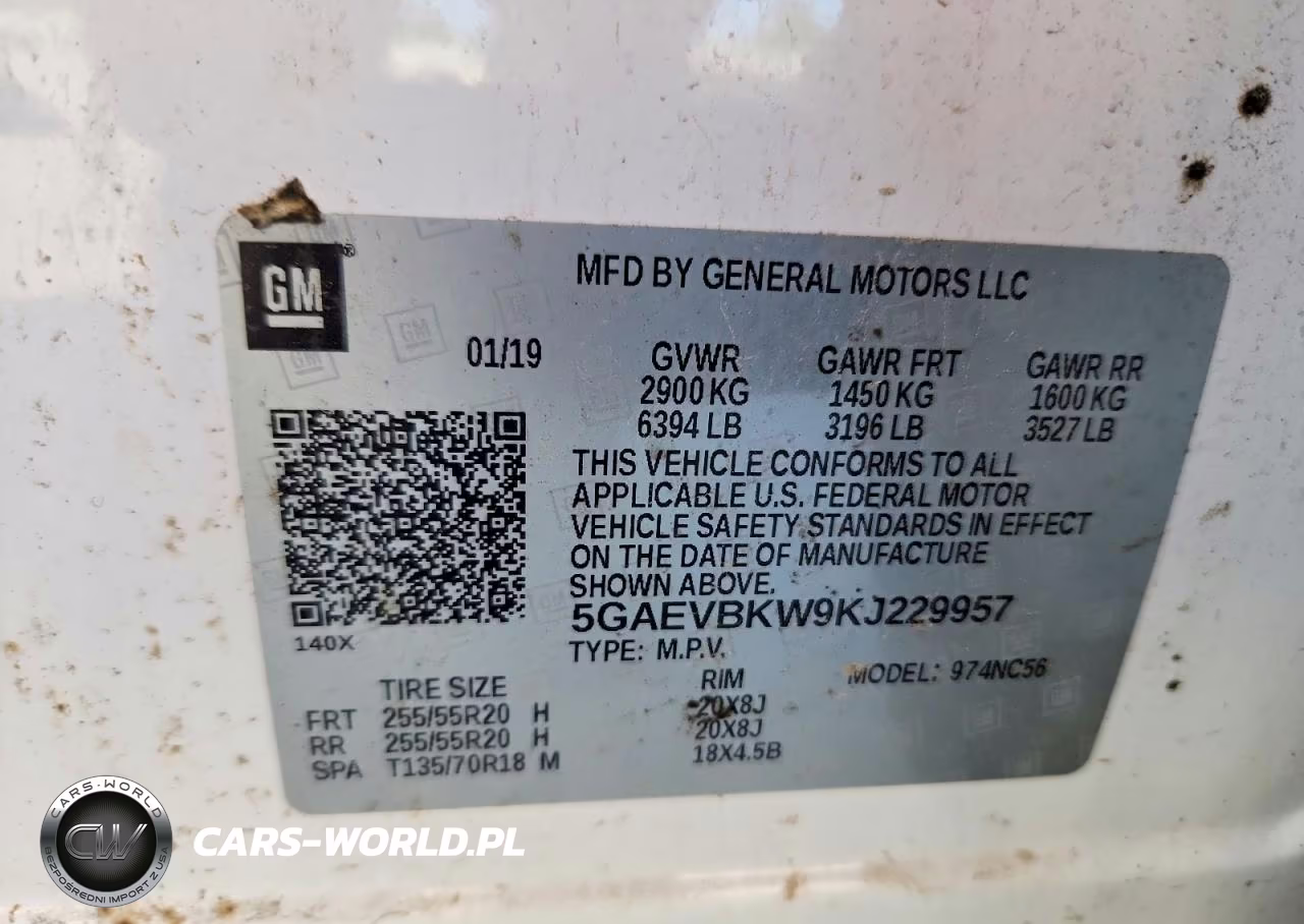 2019 Buick Enclave Premium VIN:5GAEVBKW9KJ229957 - 13
