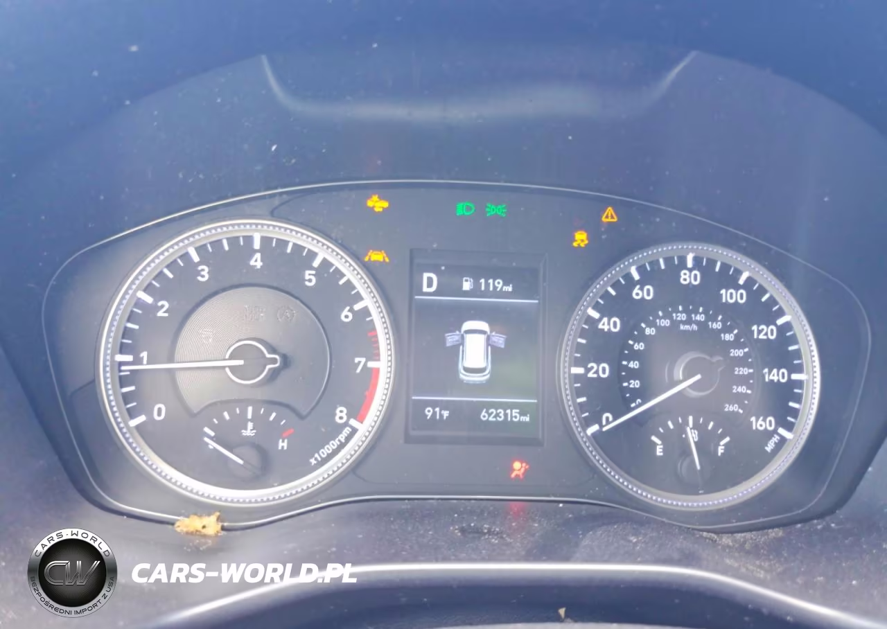 2020 Hyundai Santa Fe Se VIN:5NMS23AD5LH282789 - 9