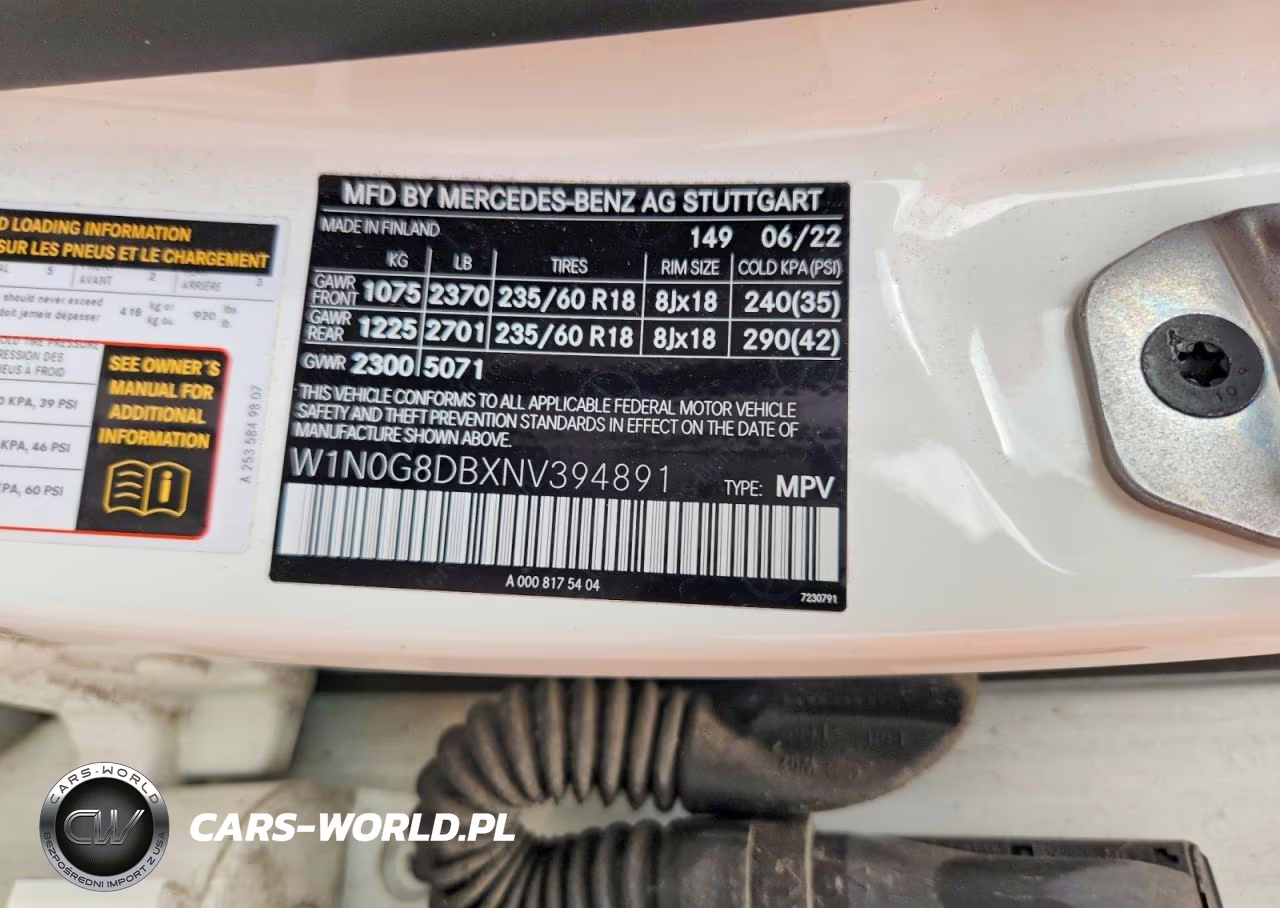 2022 Mercedes-Benz Glc 300 VIN:W1N0G8DBXNV394891 - 13
