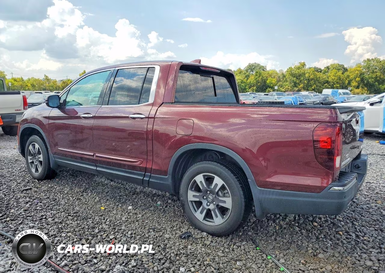 2019 Honda Ridgeline Rtl VIN:5FPYK3F77KB006988 - 2