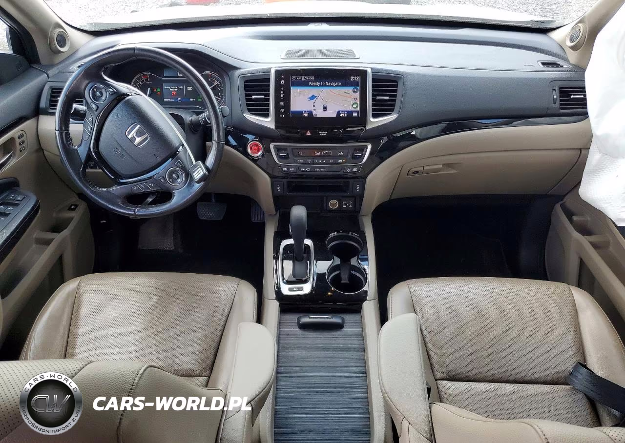 2019 Honda Ridgeline Rtl VIN:5FPYK3F77KB006988 - 8