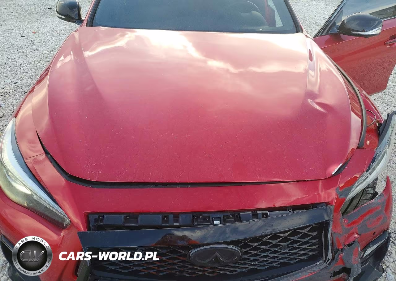 2023 Infiniti Q50 Red Sport 400 VIN:JN1FV7DPXPM570363 - 11