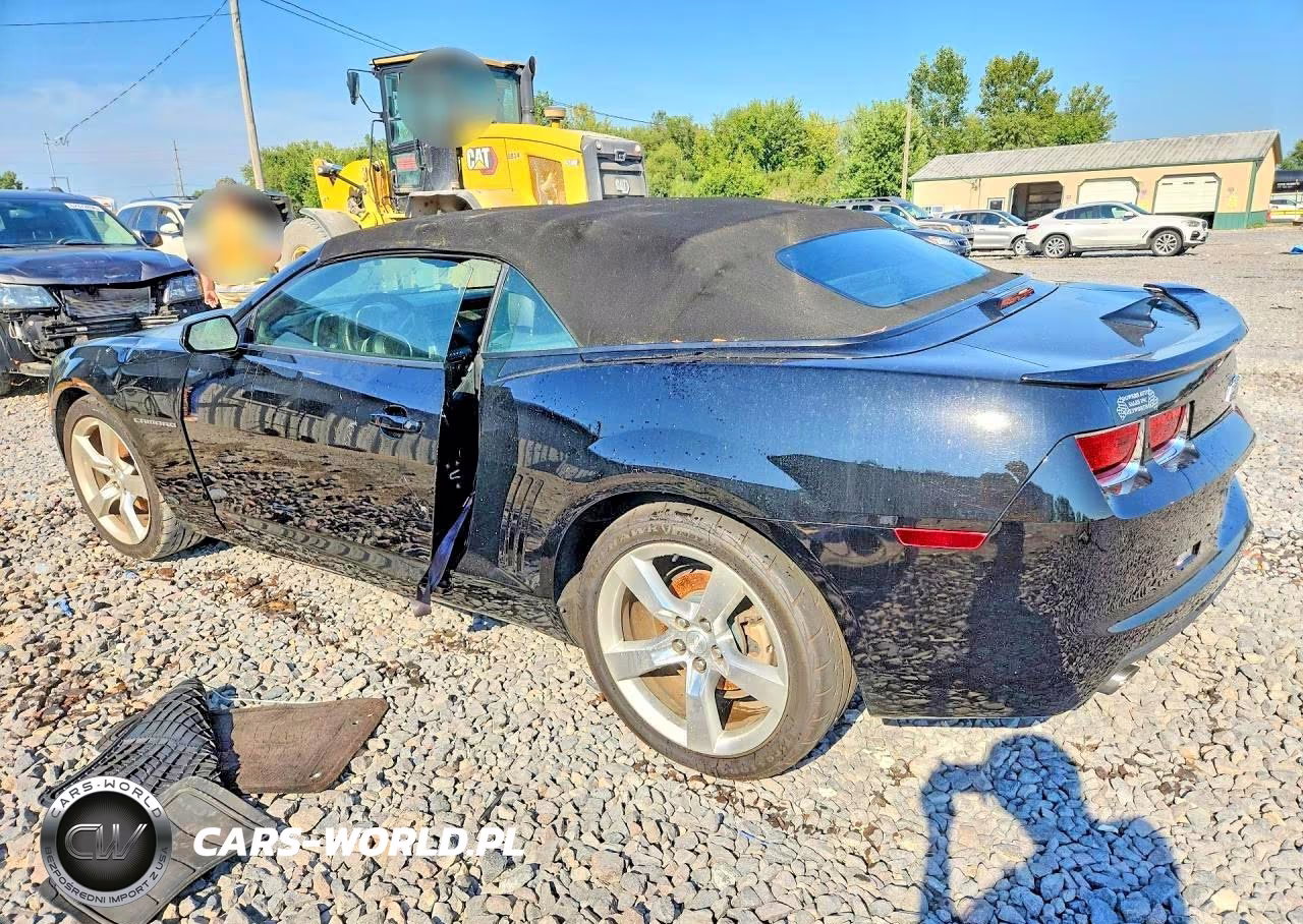 2011 Chevrolet Camaro Lt VIN:2G1FC3DD2B9158664 - 2