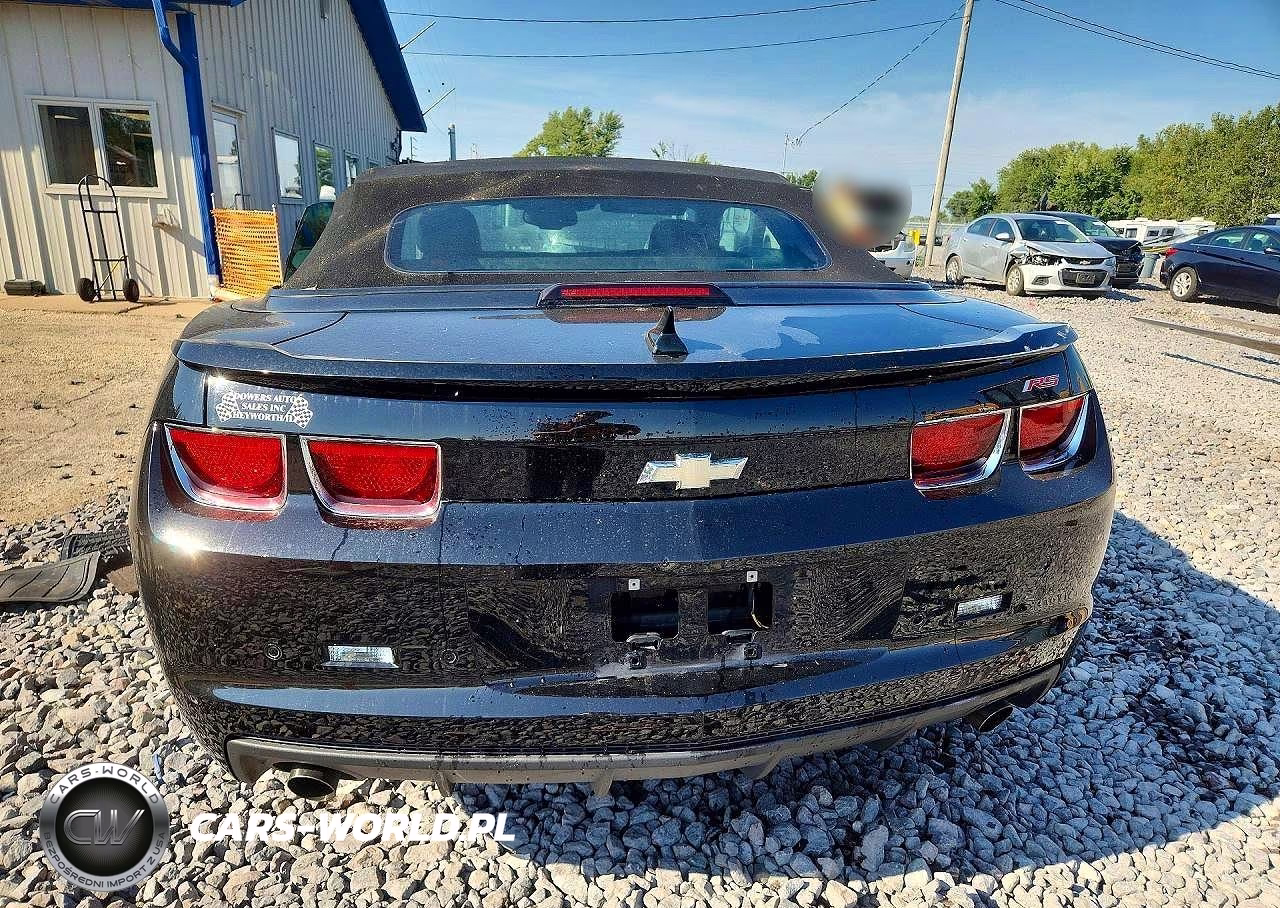 2011 Chevrolet Camaro Lt VIN:2G1FC3DD2B9158664 - 6