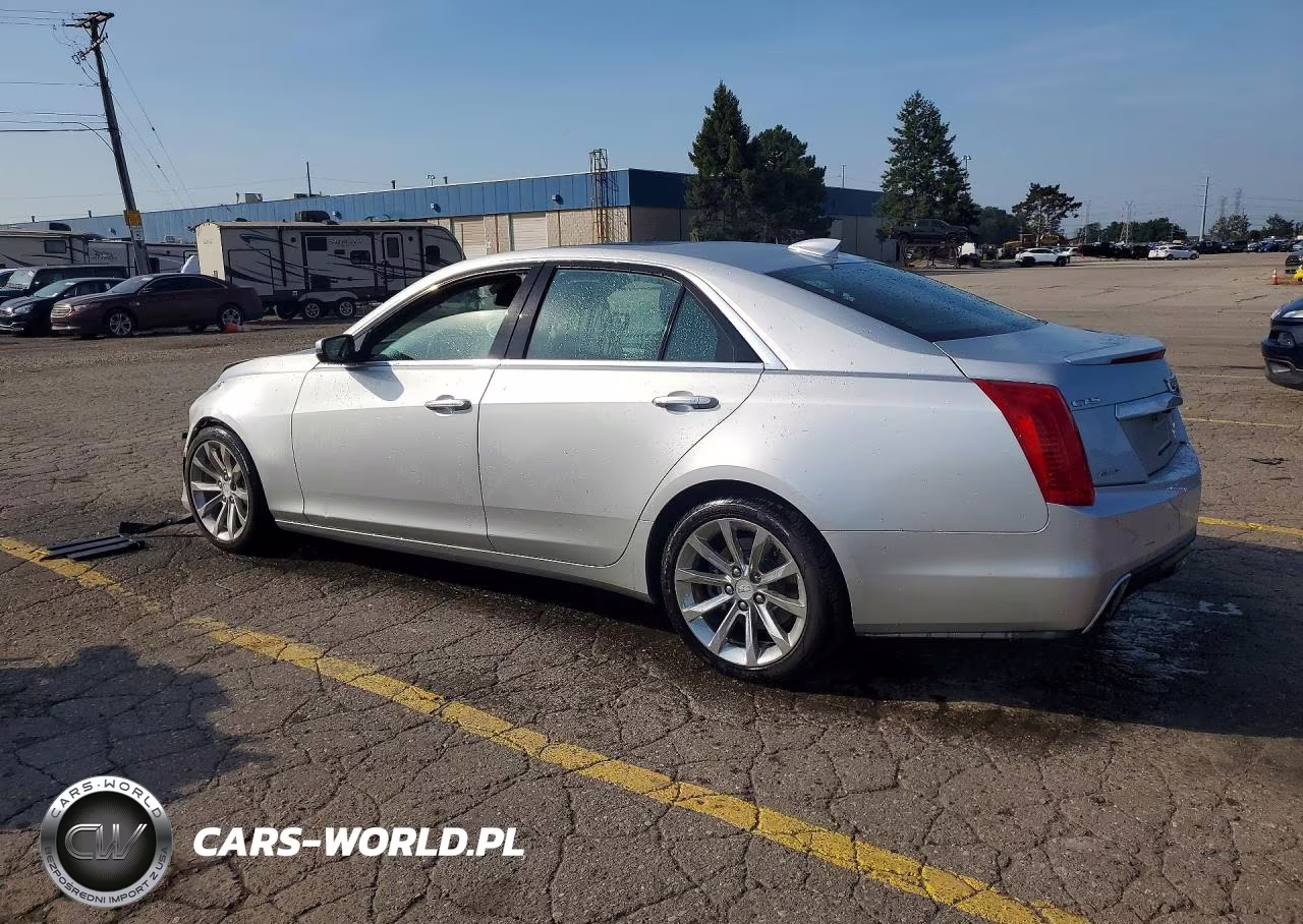 2018 Cadillac Cts Luxury VIN:1G6AX5SS4J0160740 - 2