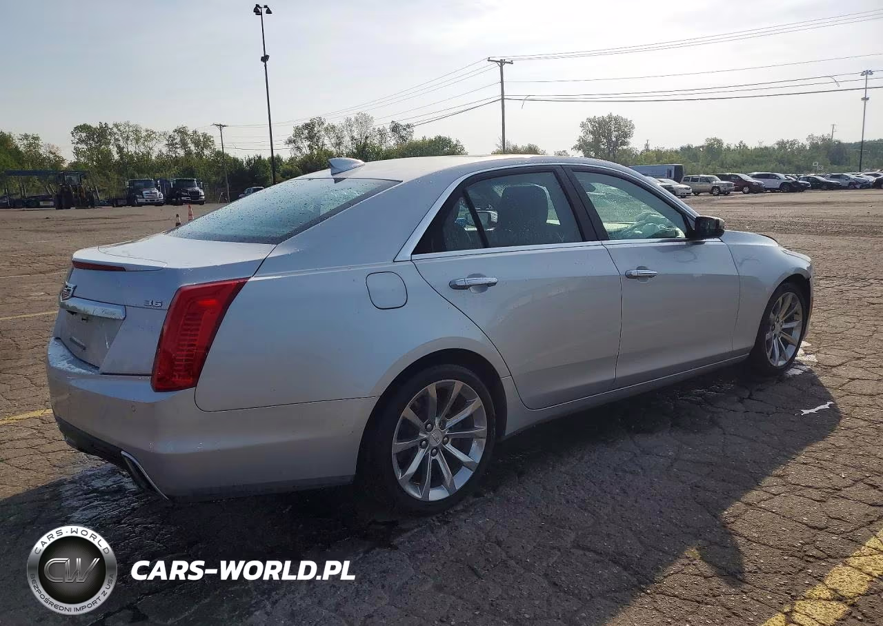 2018 Cadillac Cts Luxury VIN:1G6AX5SS4J0160740 - 3