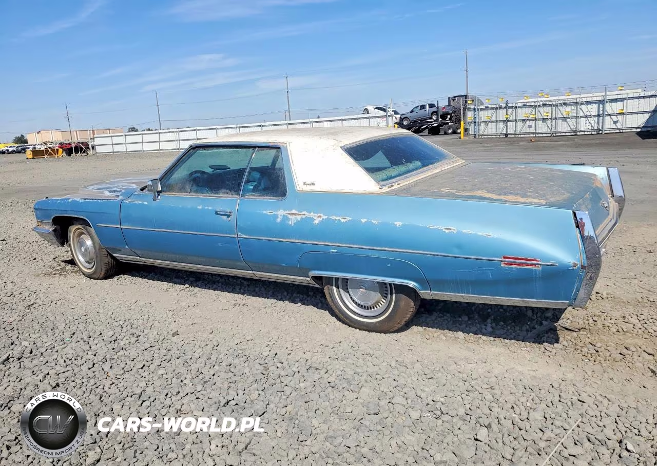 1972 Cadillac Deville VIN:6D47R2Q180034 - 2