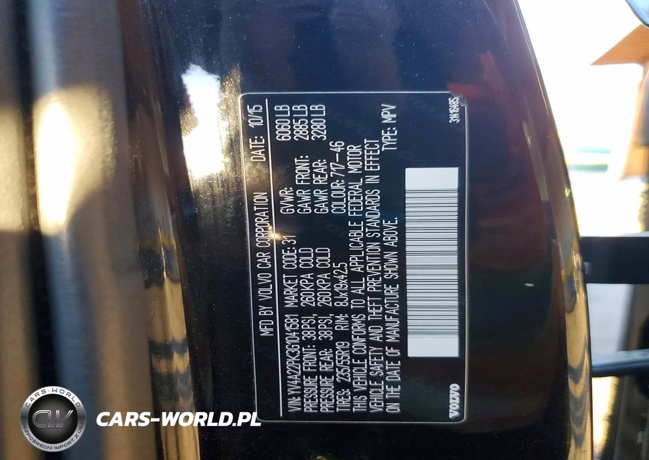 2016 Volvo Xc90 T6 VIN:YV4A22PK3G1041581 - 13