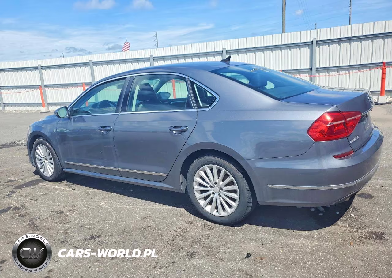 2016 Volkswagen Passat Se VIN:1VWBT7A30GC030526 - 2