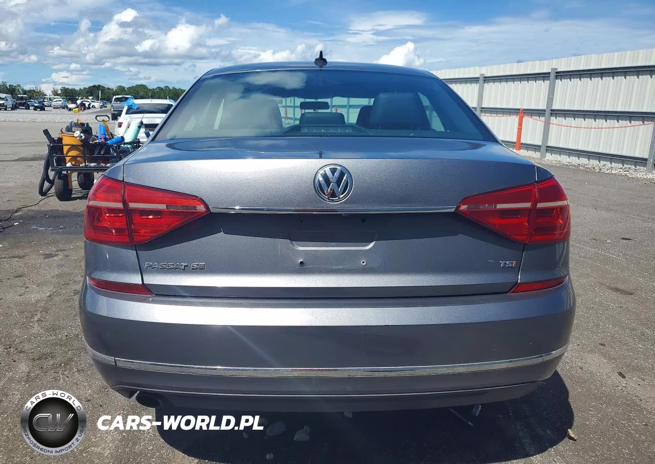 2016 Volkswagen Passat Se VIN:1VWBT7A30GC030526 - 6