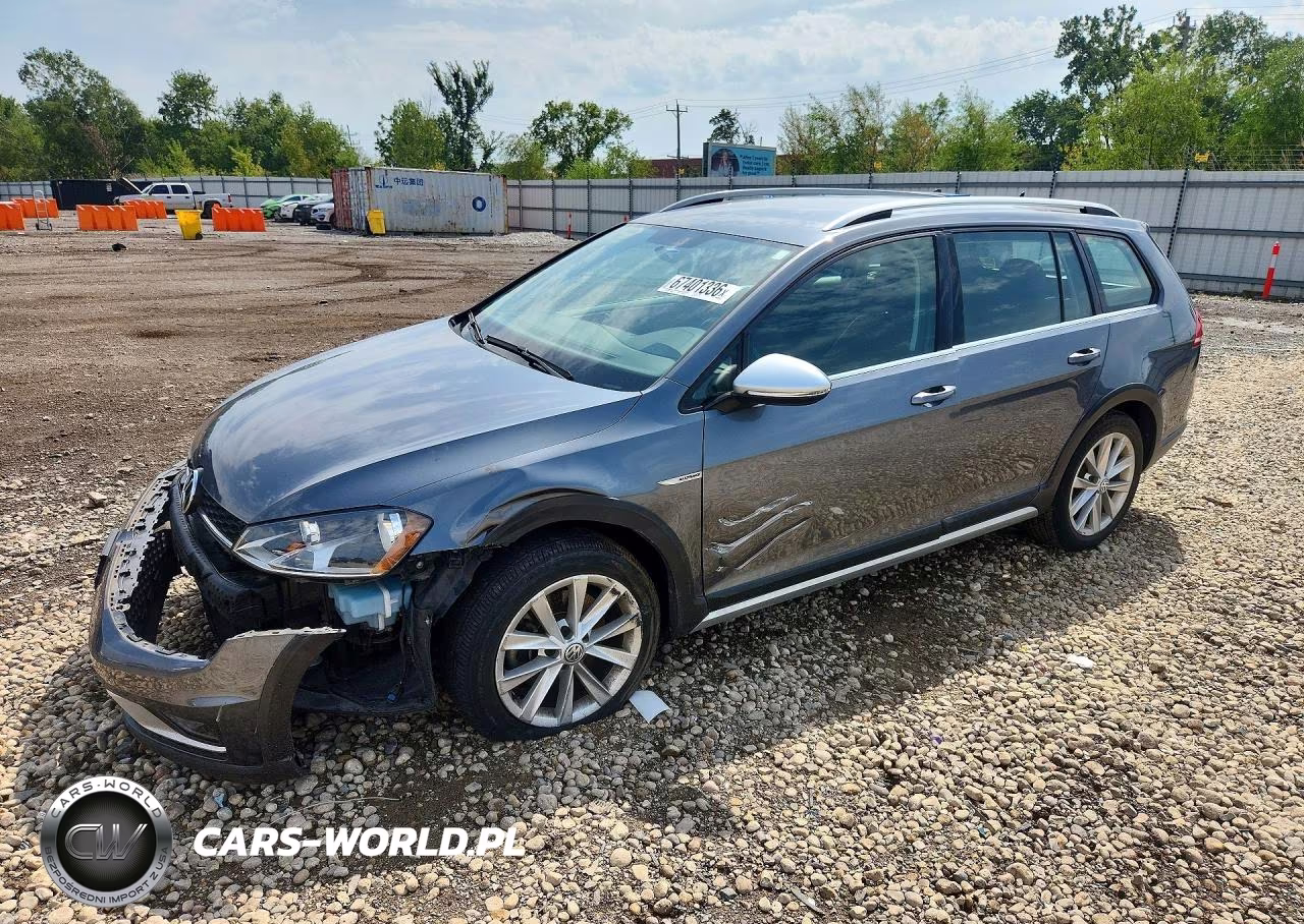 2017 Volkswagen Golf Alltrack S VIN:3VWH17AU0HM509747 - 1