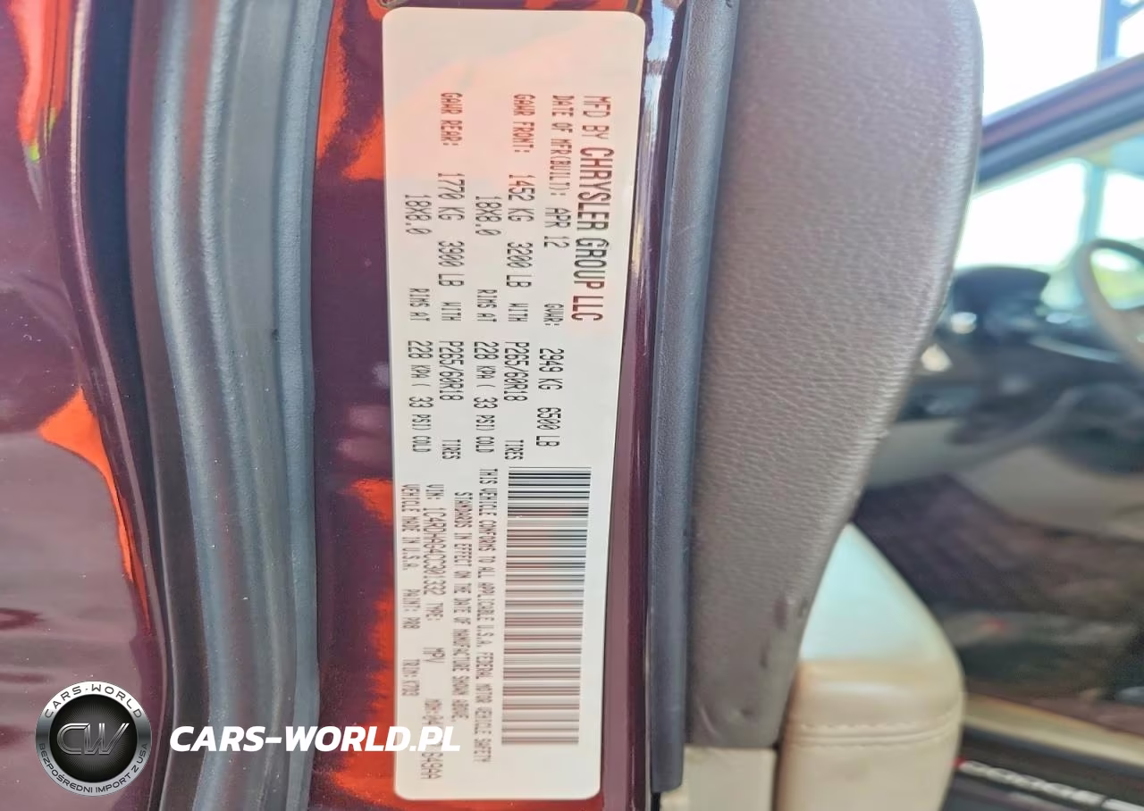 2012 Dodge Durango Sxt VIN:1C4RDHAG4CC301332 - 12