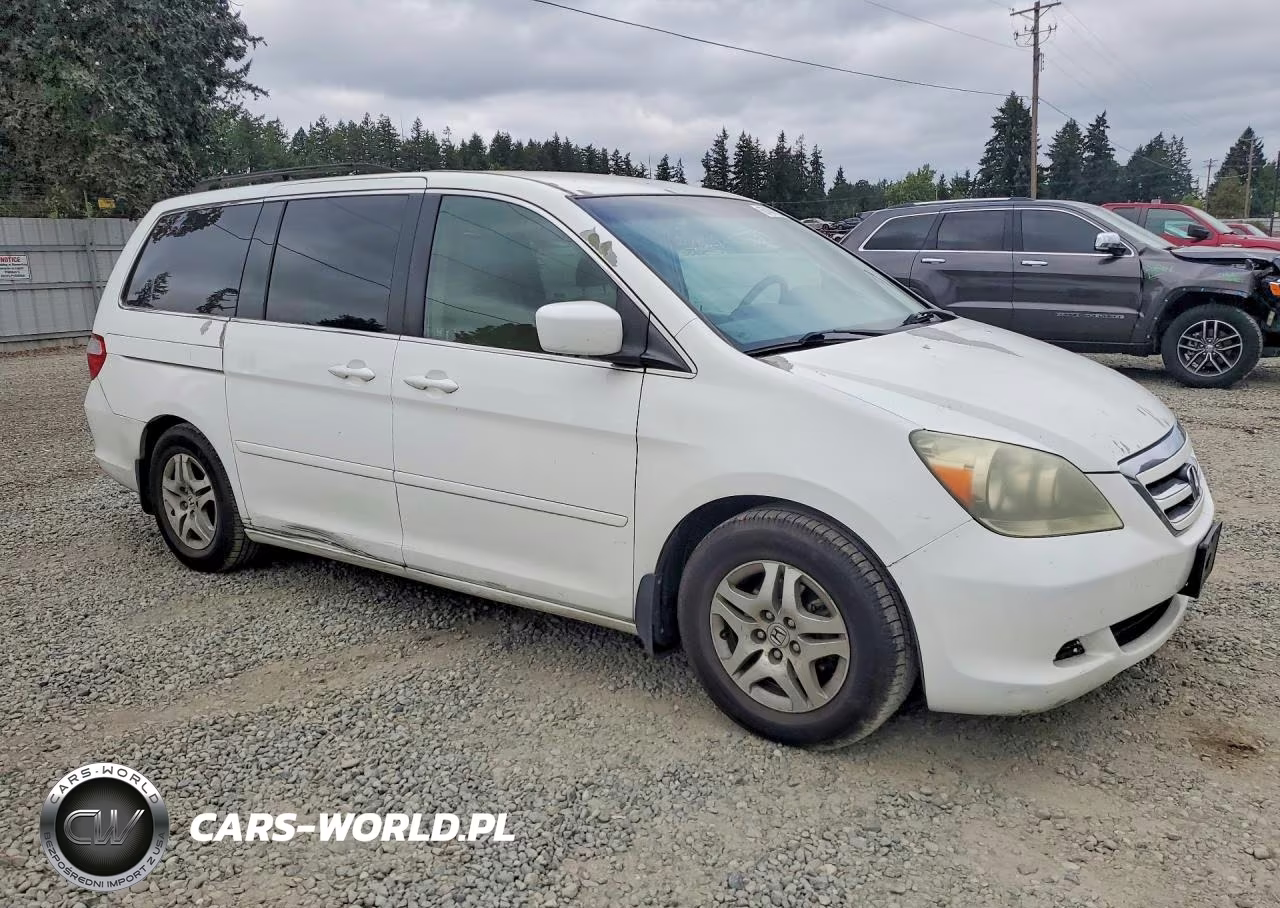 2005 Honda Odyssey Ex VIN:5FNRL38435B007797 - 4
