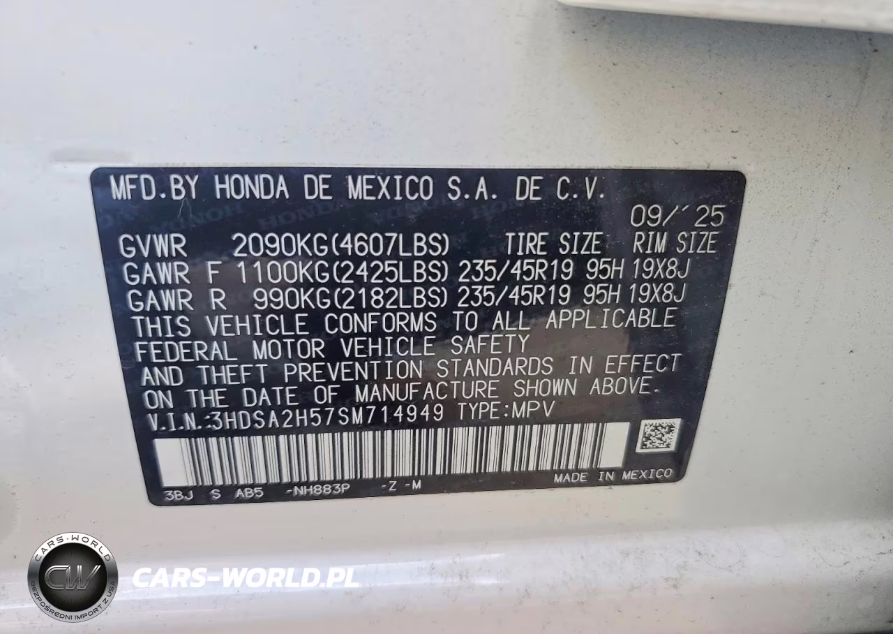 2025 Acura Adx A-Spec VIN:3HDSA2H57SM714949 - 13