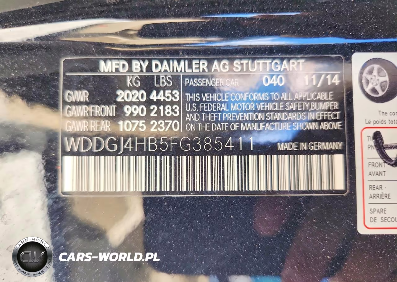 2015 Mercedes-Benz C 250 VIN:WDDGJ4HB5FG385411 - 13