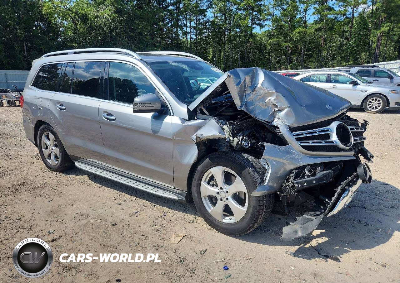 2017 Mercedes-Benz Gls 450 4Matic VIN:4JGDF6EE8HA744342 - 4