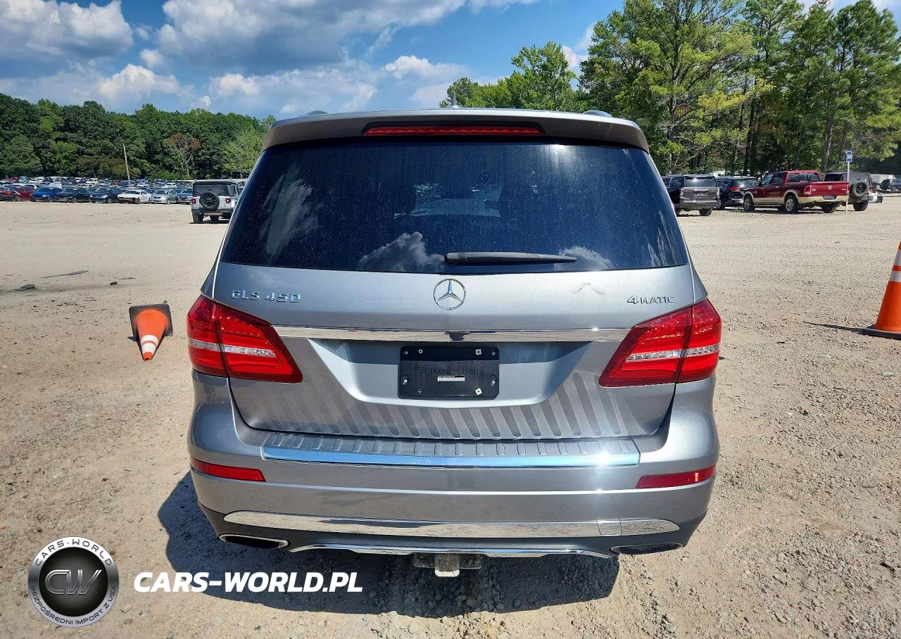 2017 Mercedes-Benz Gls 450 4Matic VIN:4JGDF6EE8HA744342 - 6