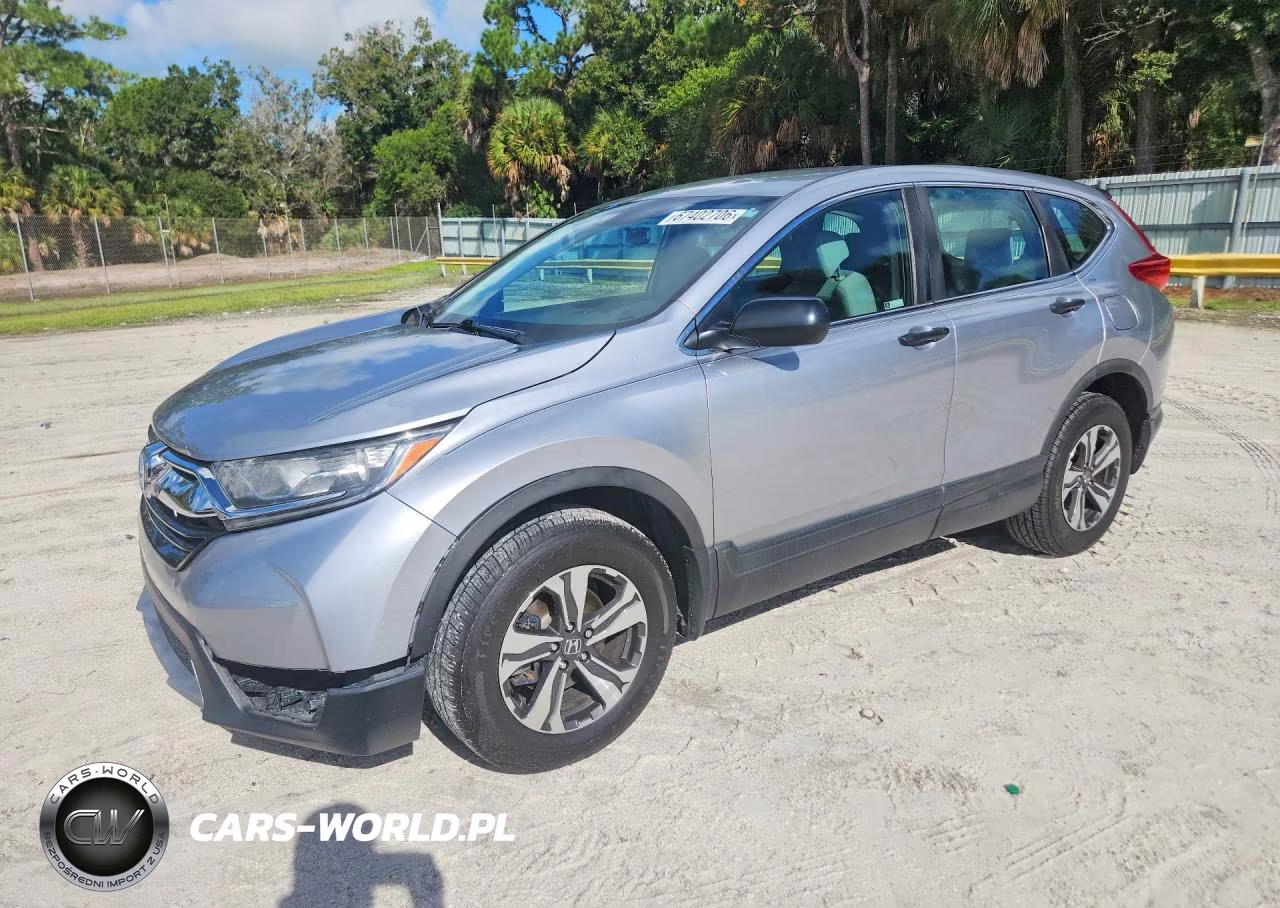 2019 Honda Cr-V Lx VIN:2HKRW6H3XKH208058 - 1
