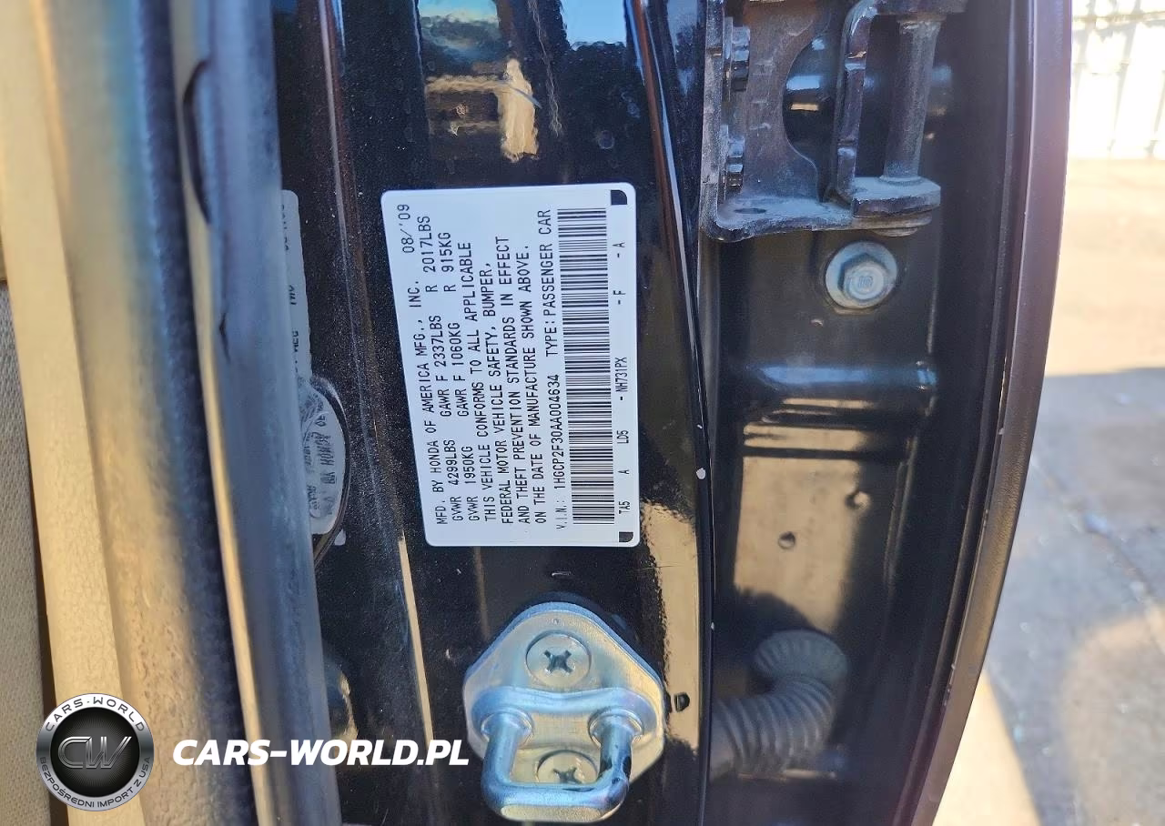 2010 Honda Accord Lx VIN:1HGCP2F30AA004634 - 12
