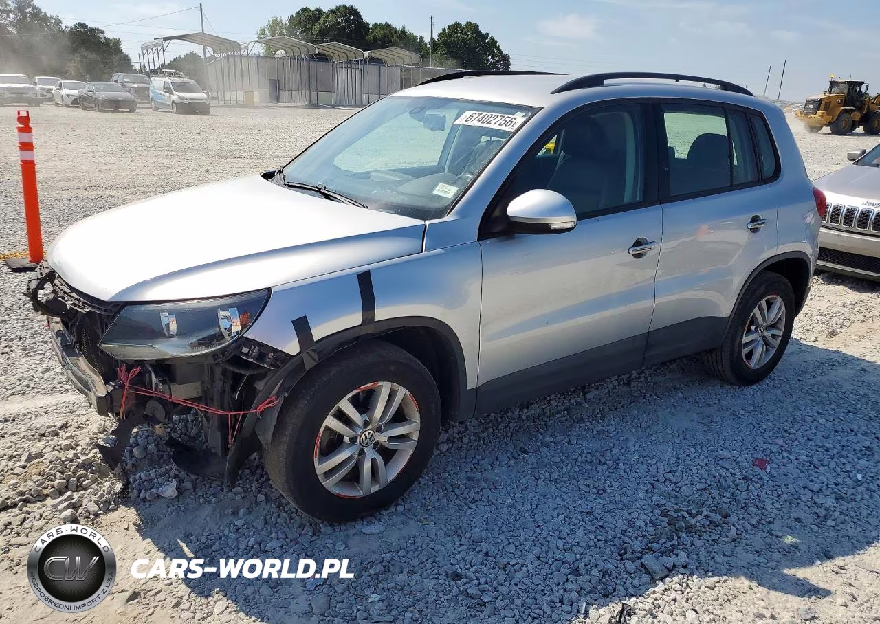 2016 Volkswagen Tiguan S VIN:WVGBV7AX6GW579304 - 1