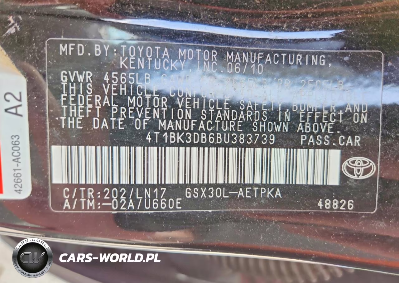 2011 Toyota Avalon Limited VIN:4T1BK3DB6BU383739 - 12