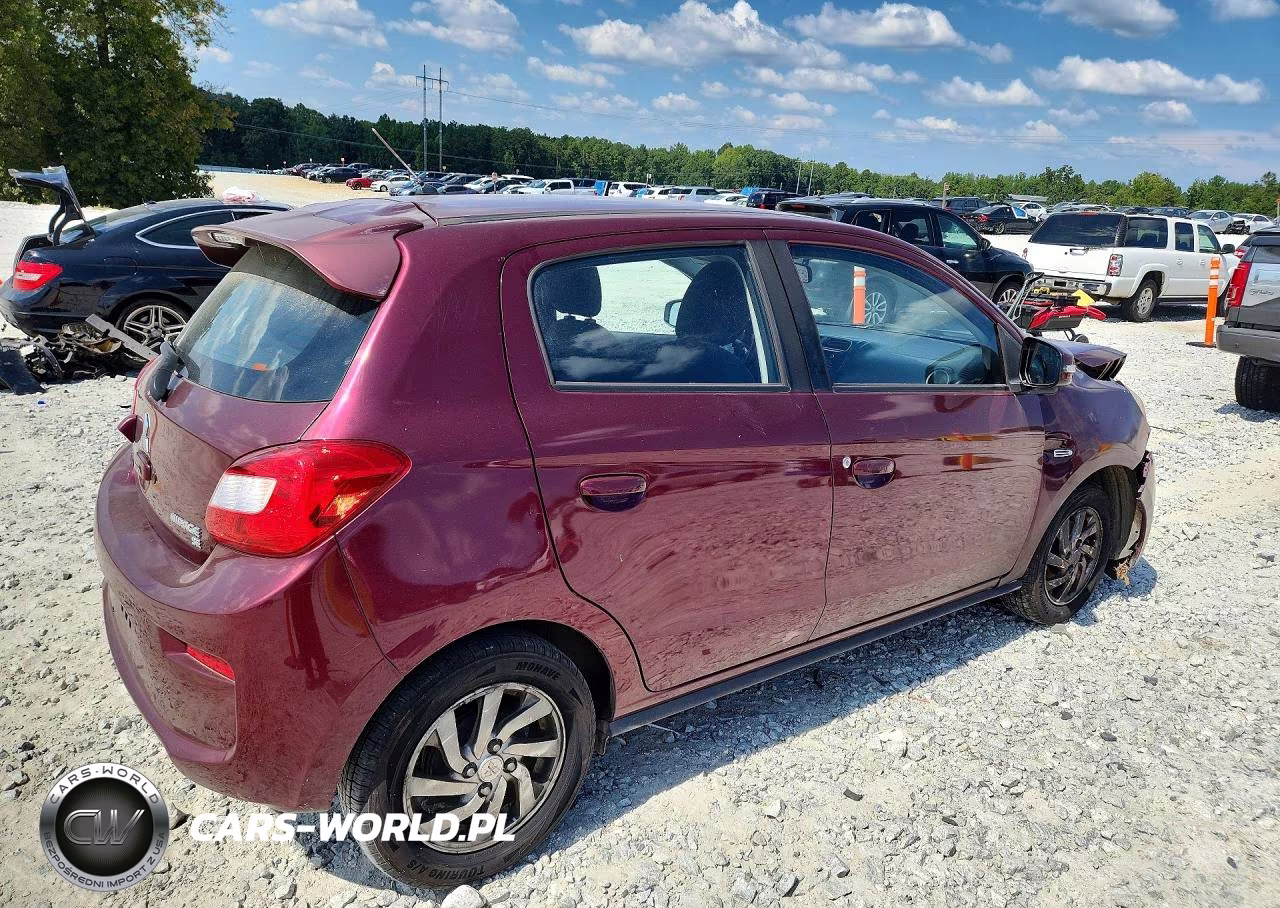 2018 Mitsubishi Mirage Se VIN:ML32A4HJ1JH003702 - 3