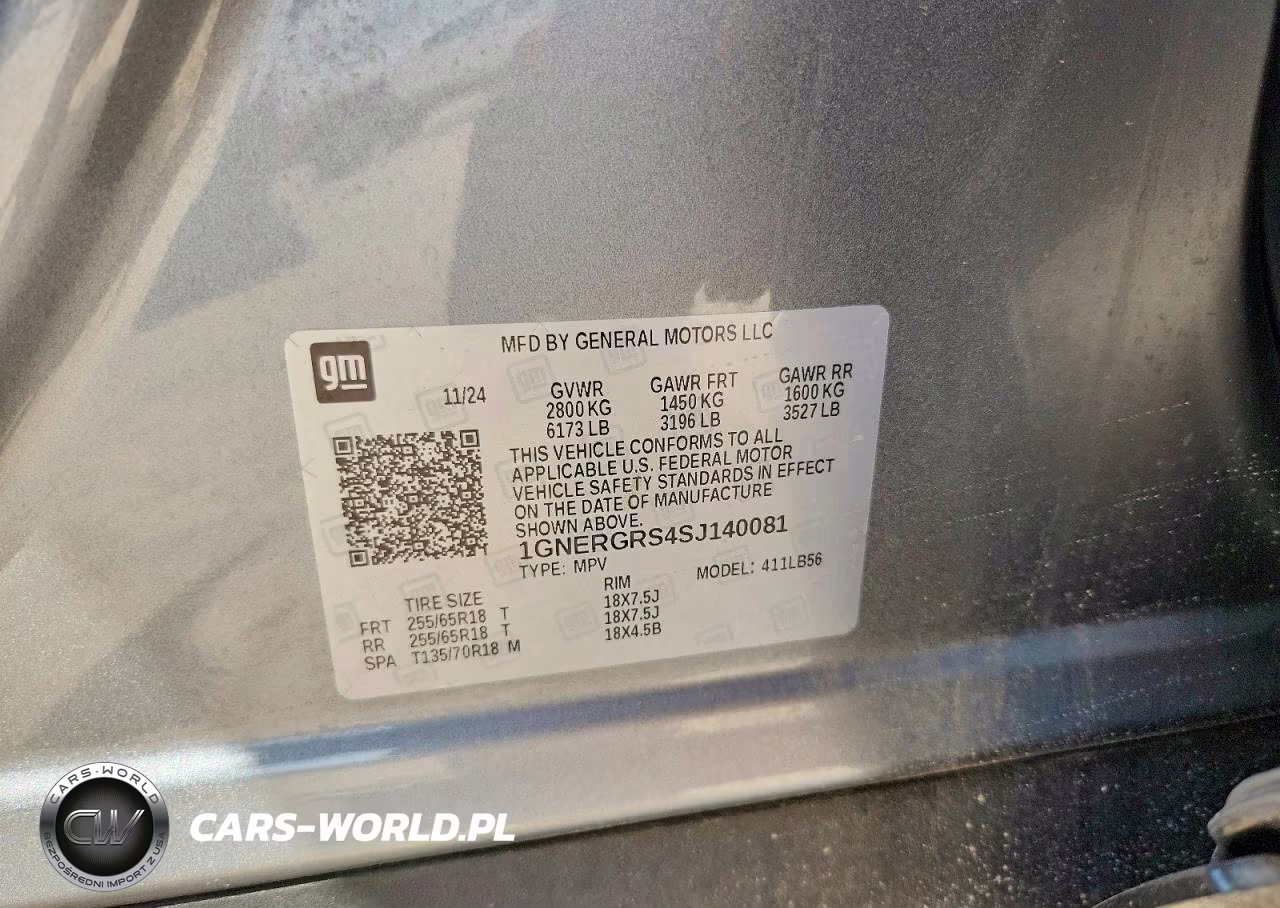 2025 Chevrolet Traverse Lt VIN:1GNERGRS4SJ140081 - 13