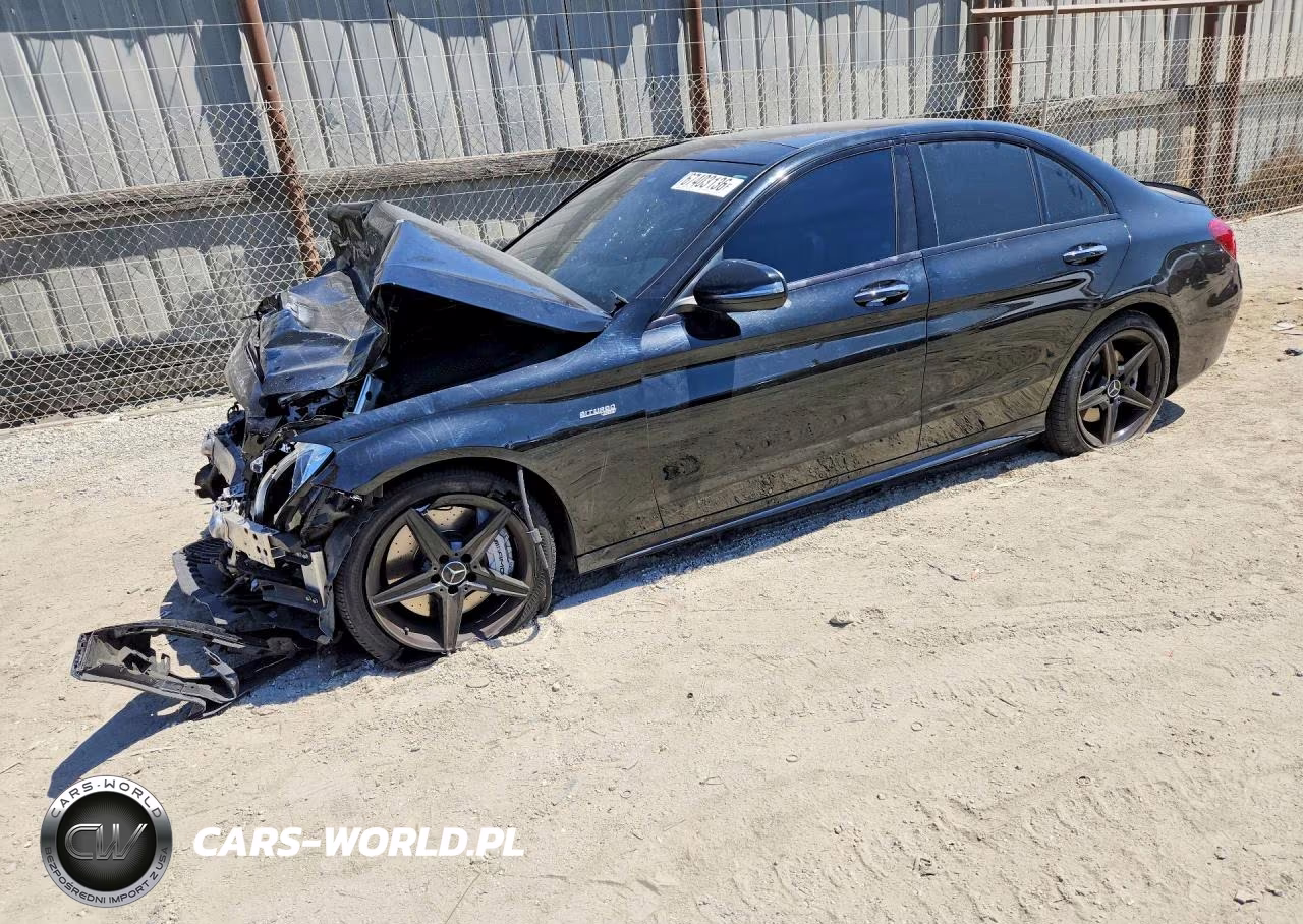 2017 Mercedes-Benz C 43 4Matic Amg VIN:55SWF6EB7HU195676 - 1