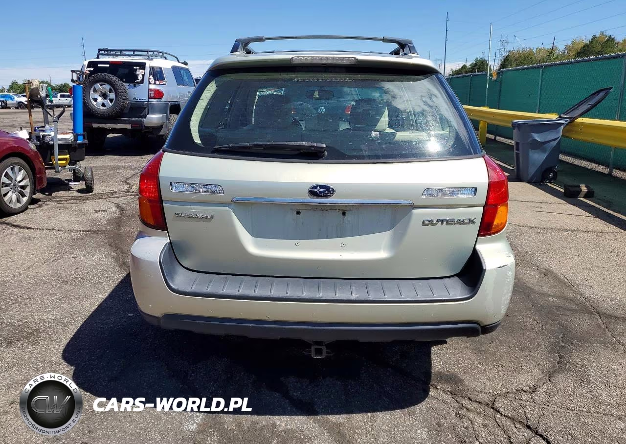 2006 Subaru Legacy Outback 2.5I VIN:4S4BP61CX67302830 - 6
